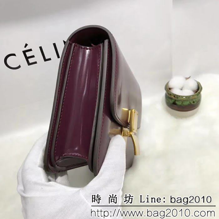 CELINE賽琳原單 classic box新潮經典豆腐包 單肩斜挎包 SL1836